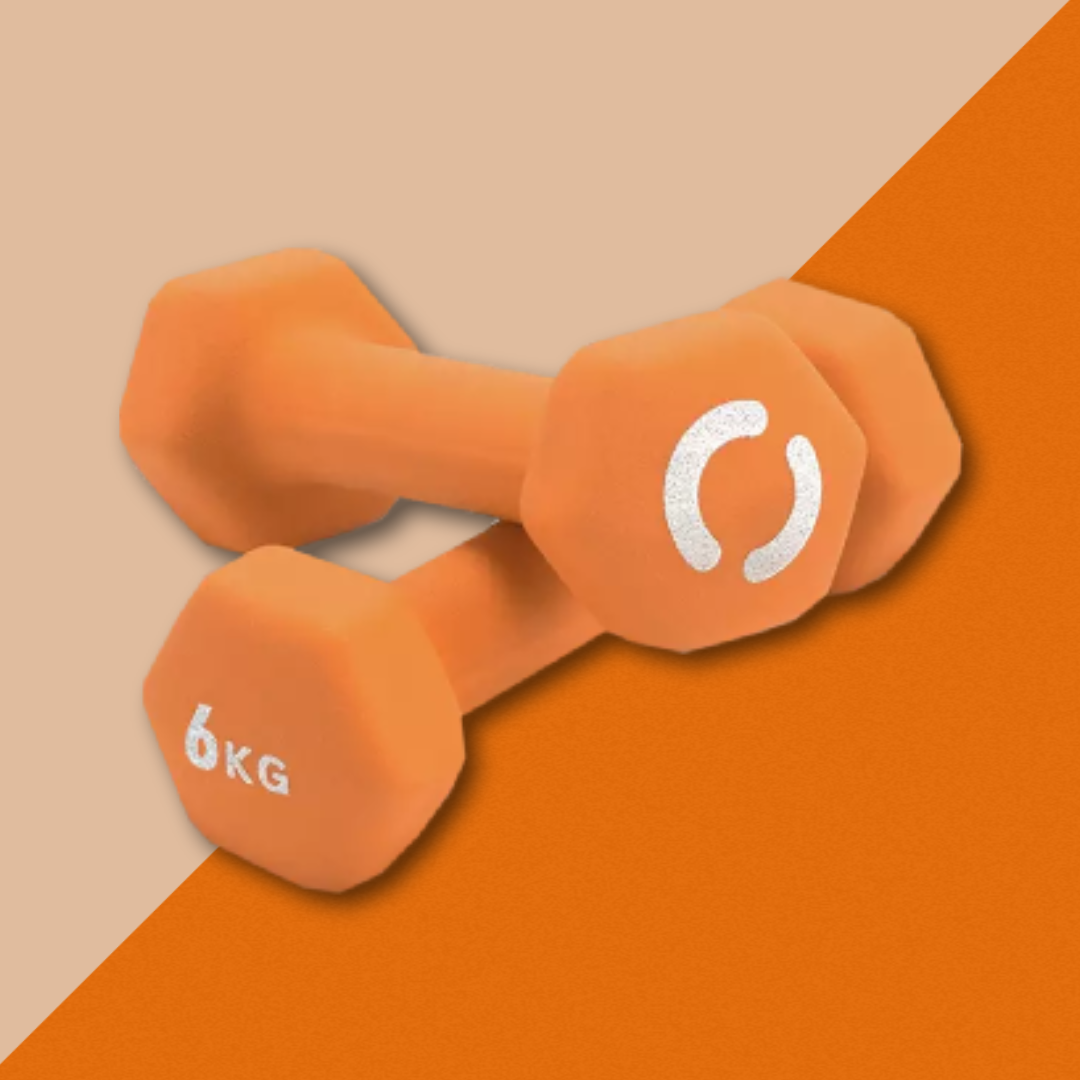  Opti Neoprene 6kg Dumbbells