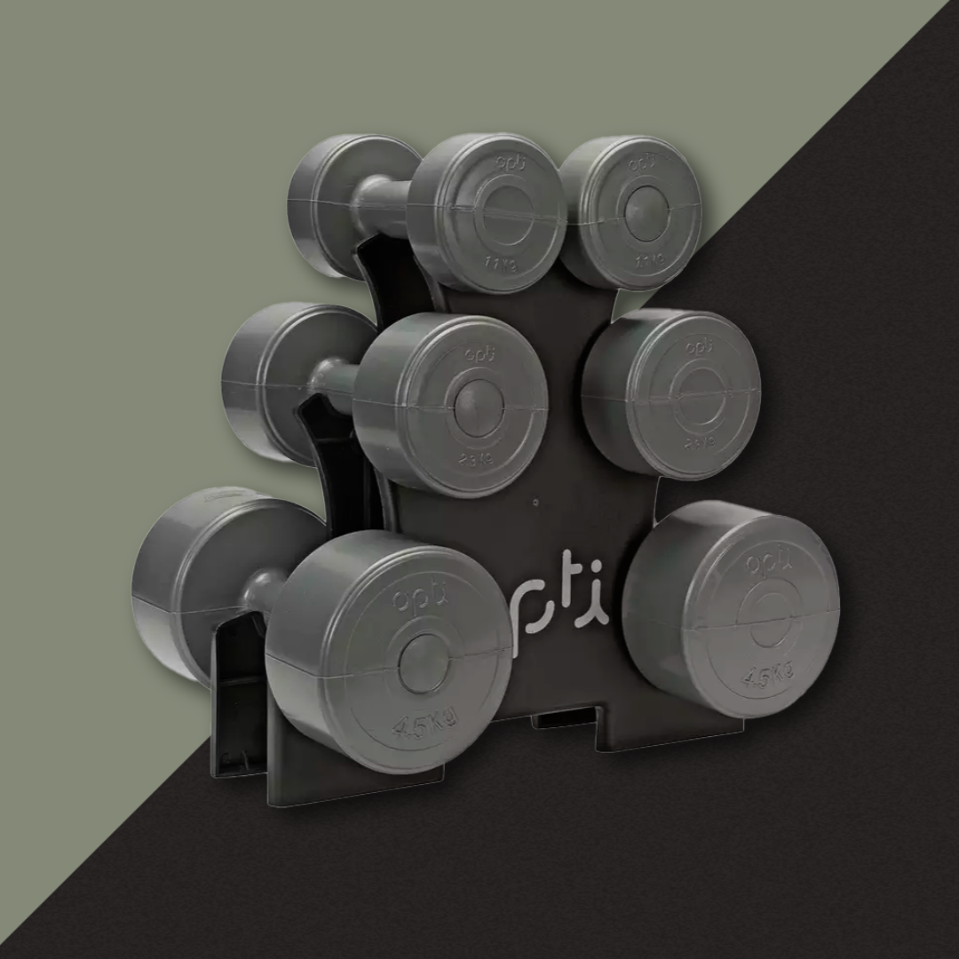  Opti Dumbbell Tree Set